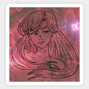 Sailor Mars Sticker